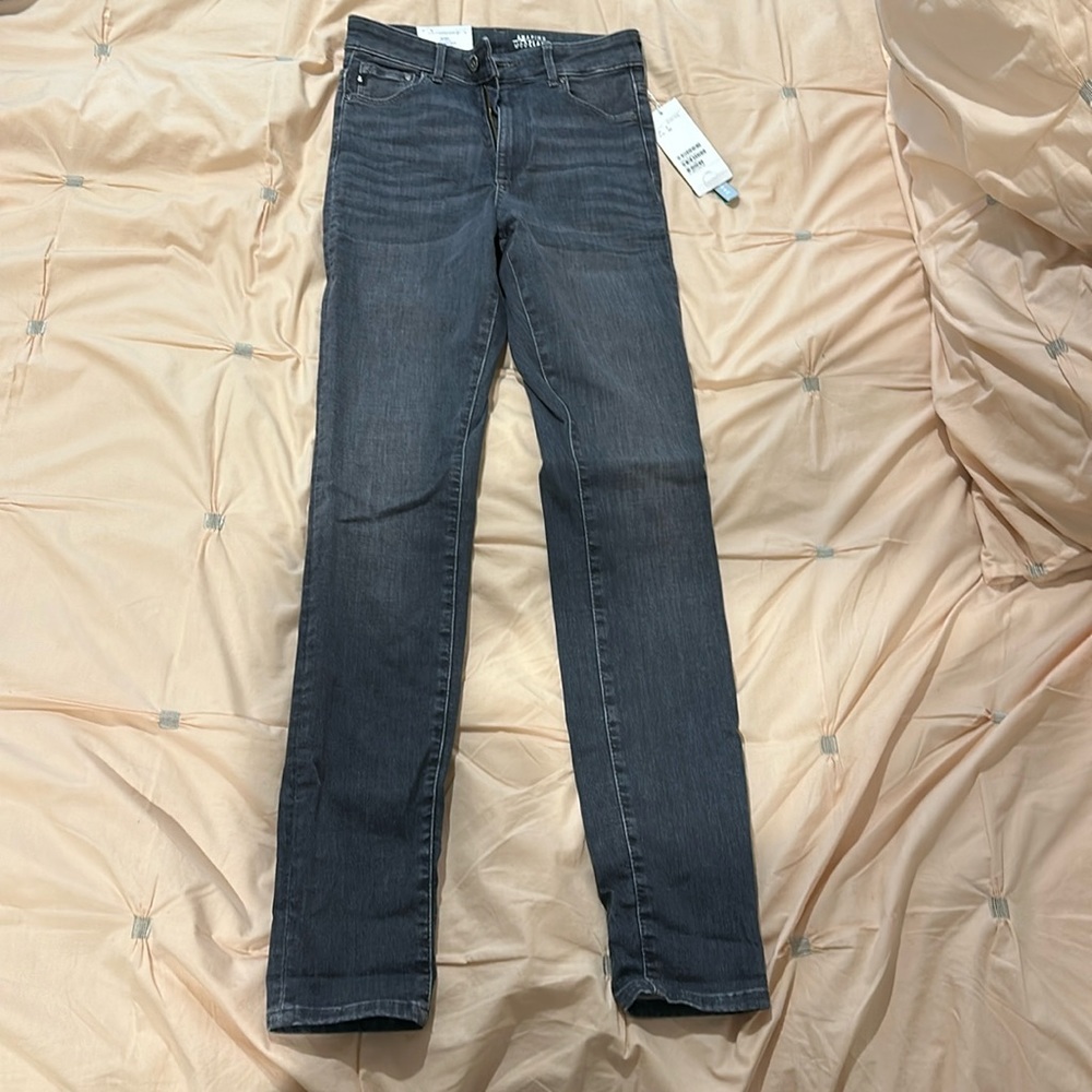 H&M denim high waist skinny jeans NWT